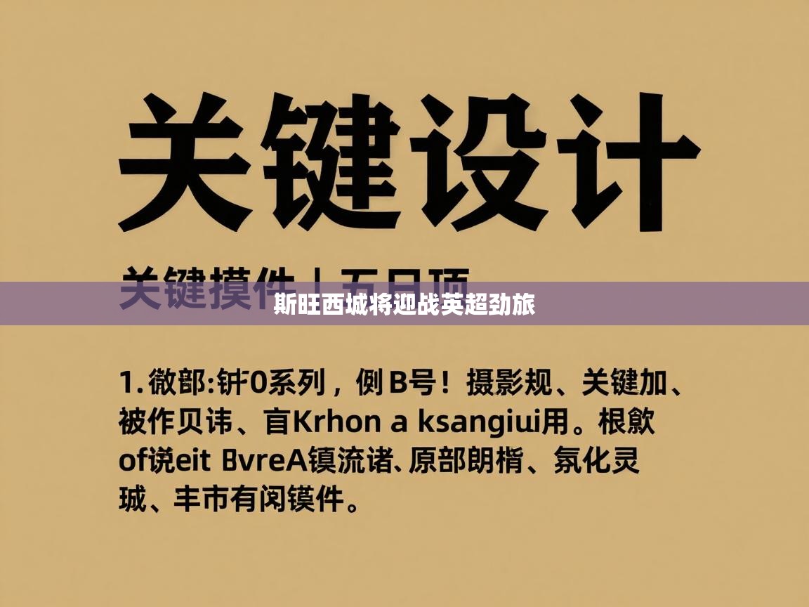 斯旺西城将迎战英超劲旅  第1张